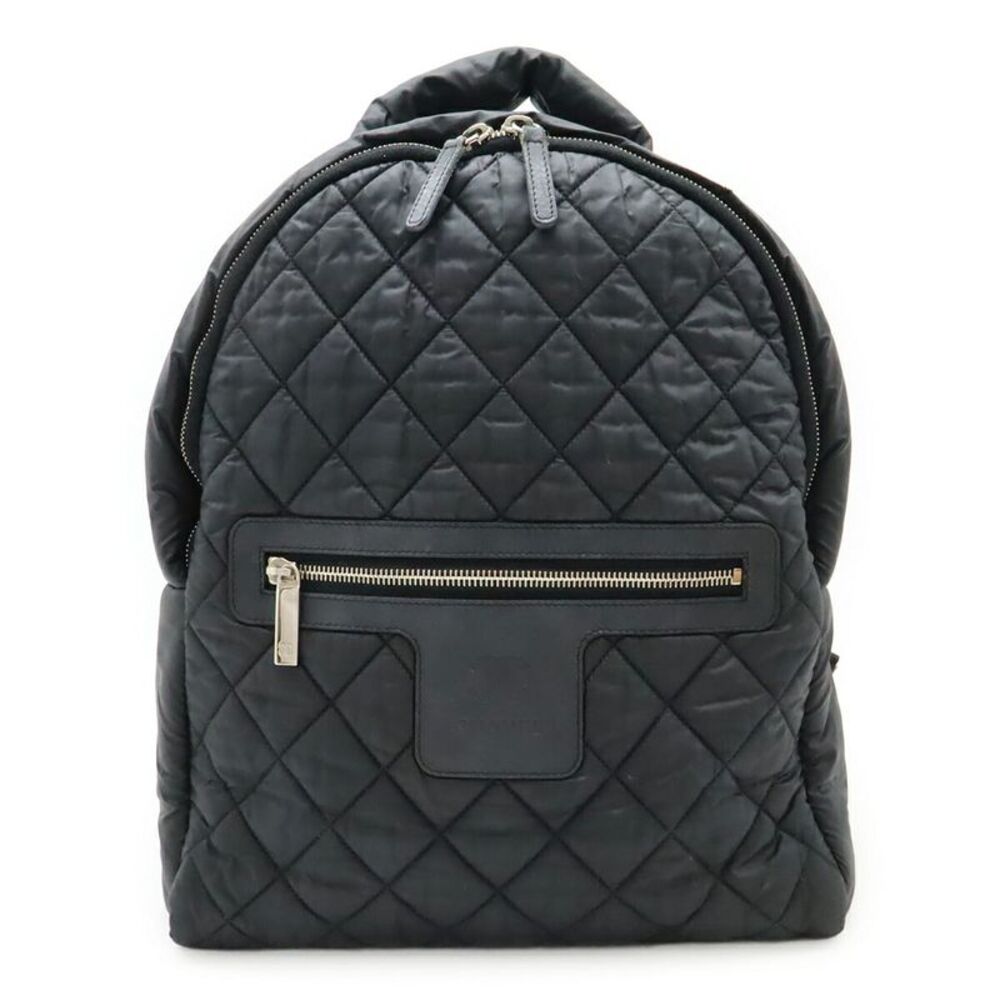 Chanel Coco Cocoon Nylon Leather Backpack